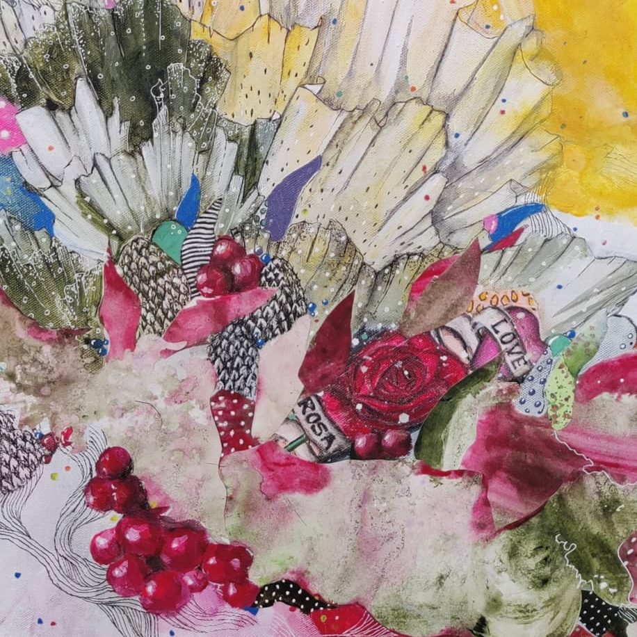 LOVE and other things, 2021 art by asma kazi deets3