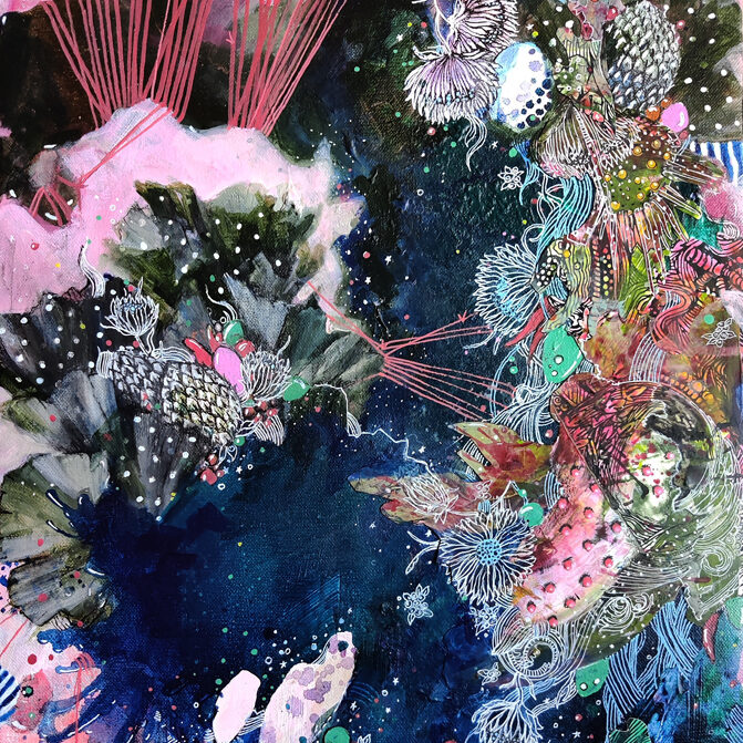 A Garden Song, 2021 AlienLandscapes by Asma Kazi 02082a021 a