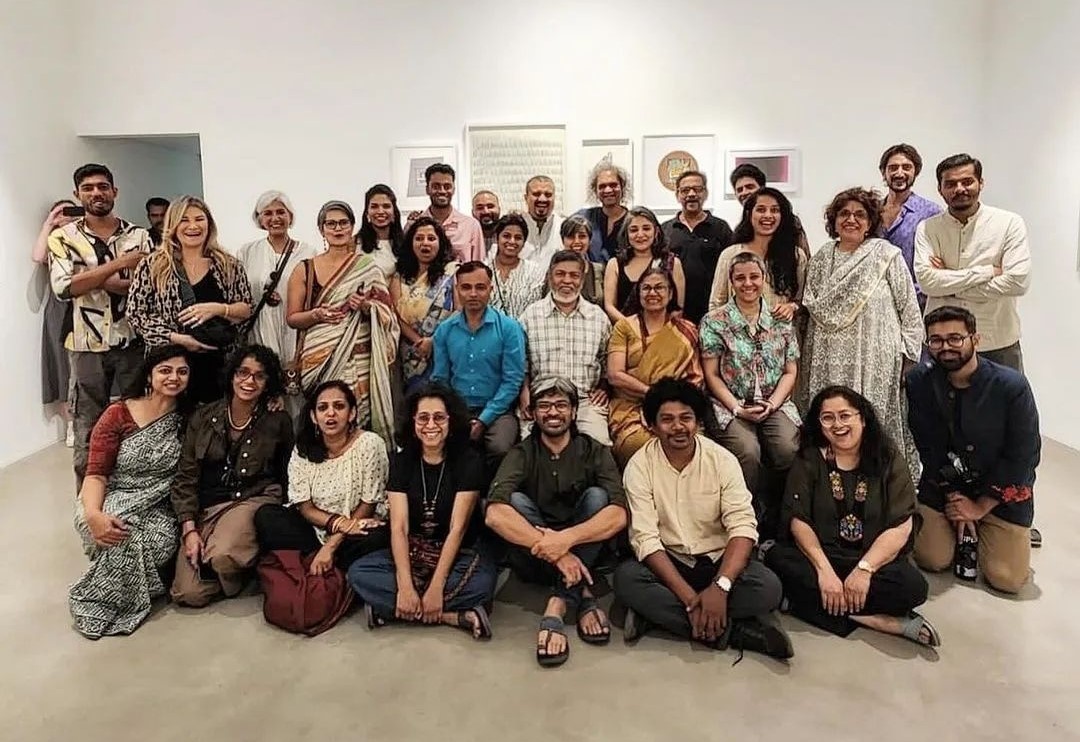 A group of artists that exhibited their work at Common Ground I, pUNE