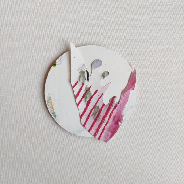 Candy cane Tulip, Art by Asma Kazi